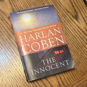 'The Innocent' Book - Orange and Blue Cover